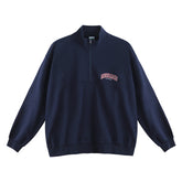 MessAgeLab-Women's vintage sweatshirt spring and autumn street polo neck